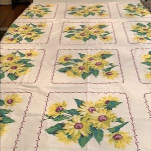 Vintage retro boho tablecloth Anthropologie